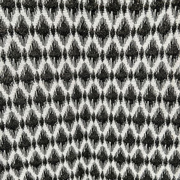 Loft Women's Black & White Print Zipper Back Skirt Size 8 - Picture 3 of 11